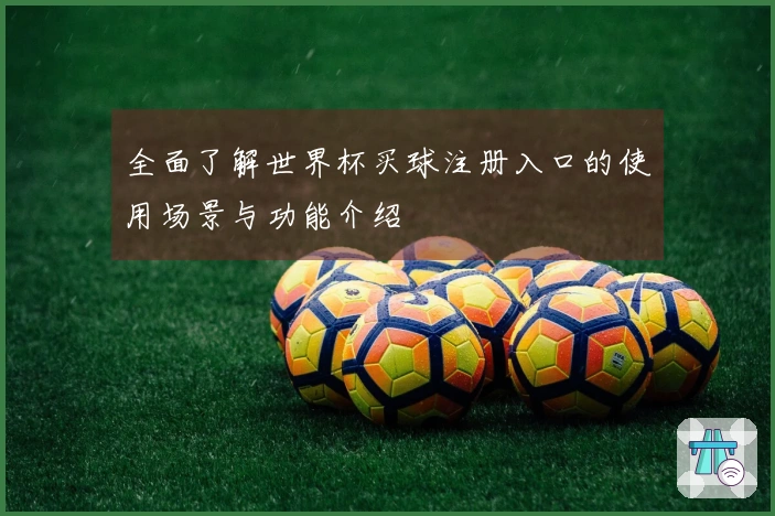全面了解世界杯买球注册入口的使用场景与功能介绍